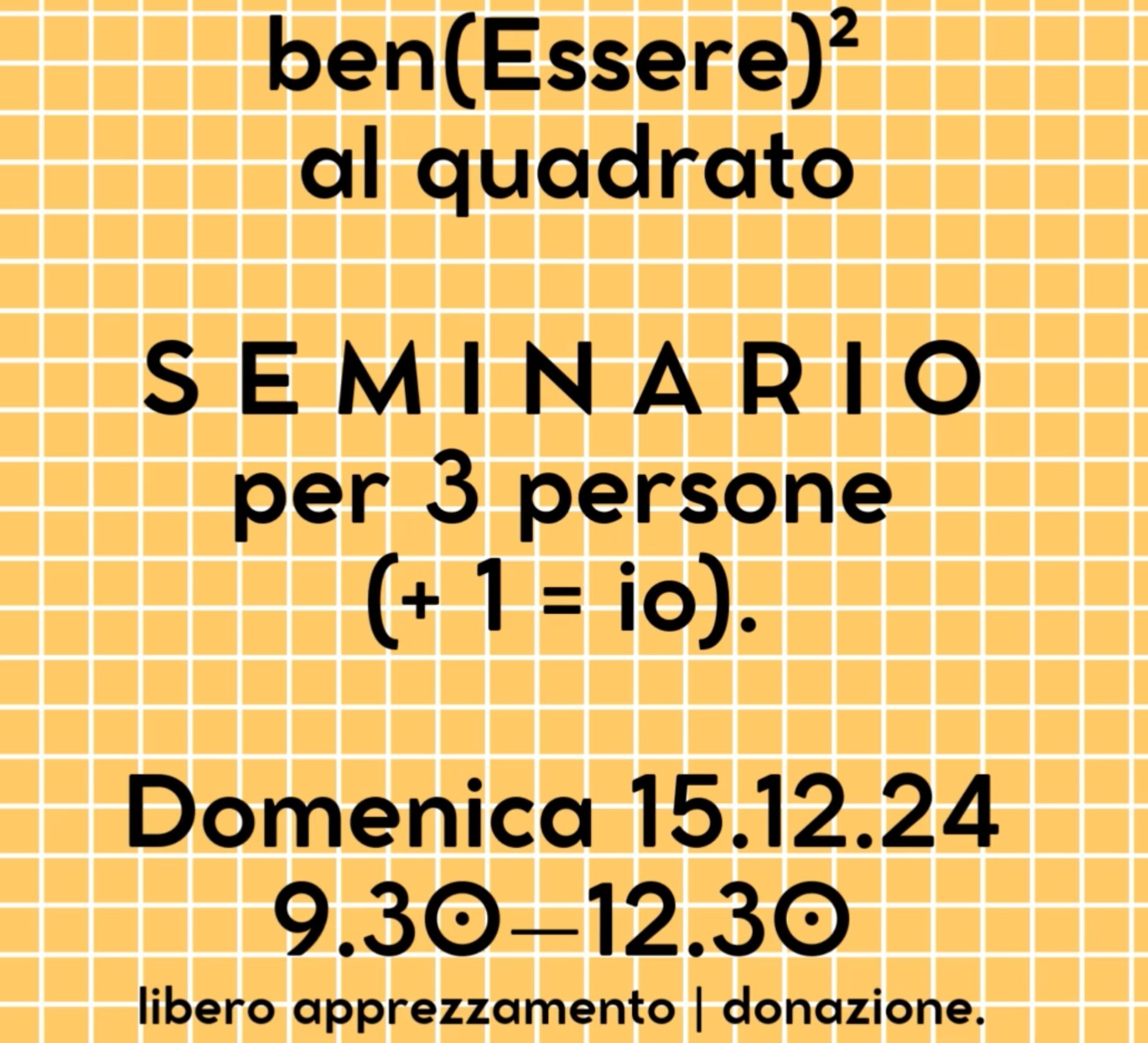 Ben(Essere) al quadrato